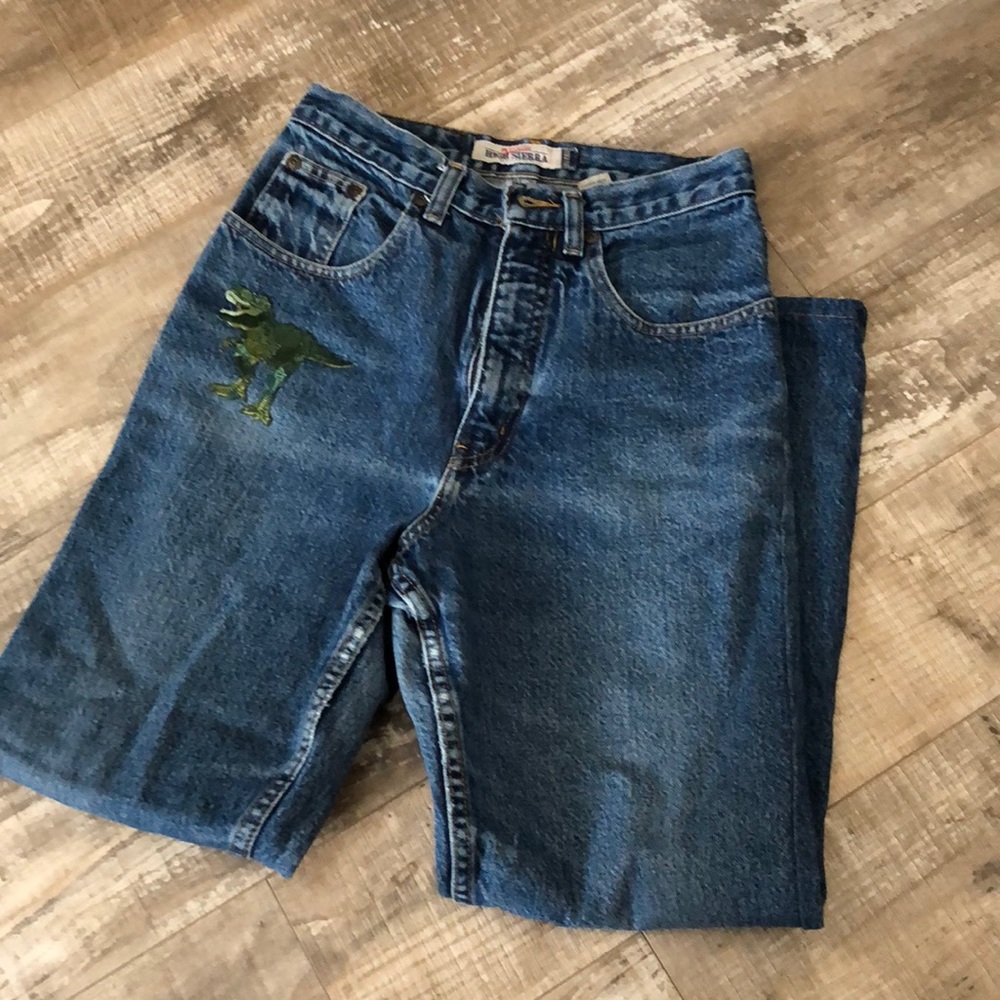 VINTAGE SUPER HIGH WAISTED JEANS